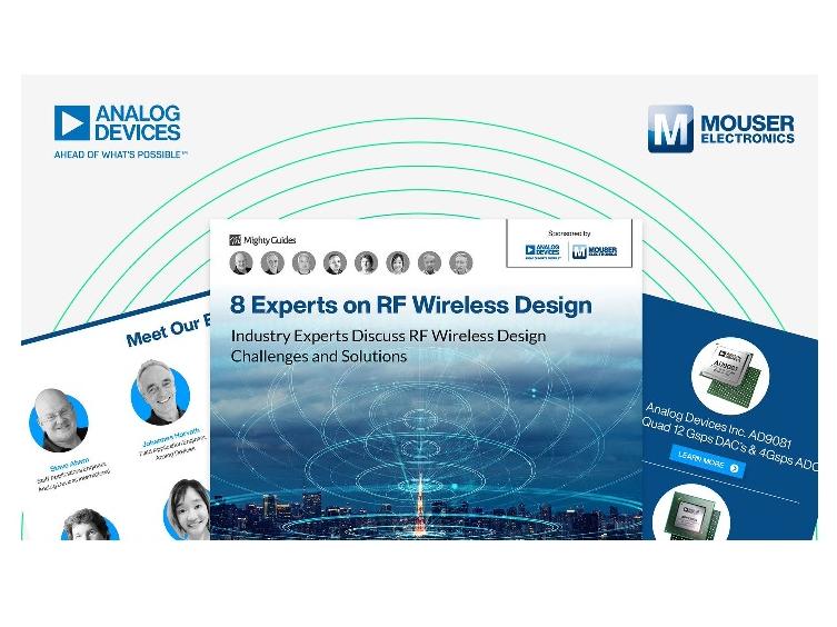 Mouser Electronics and Analog Devices in eBook collaboration