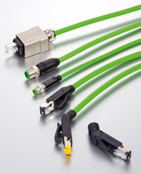 Industrial Ethernet connectors for high-speed data transfer