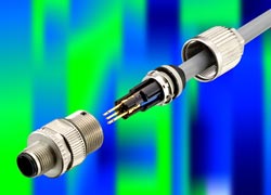 New five-pole M12 crimp connector added to Han range