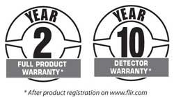 Flir Systems extends warranty on thermal imaging cameras