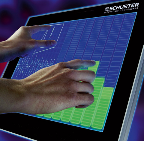 Multitouch applications with resistive touch technology