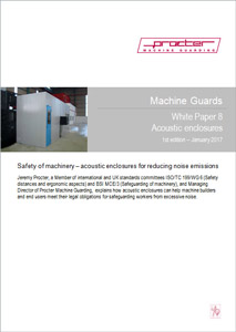 Free White Paper: benefits of acoustic enclosures for machines