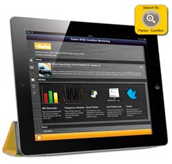 ConMon app for managing hydraulic oil and fuel filters