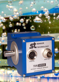 Non-contact transducer measures torque variation at 1500rpm