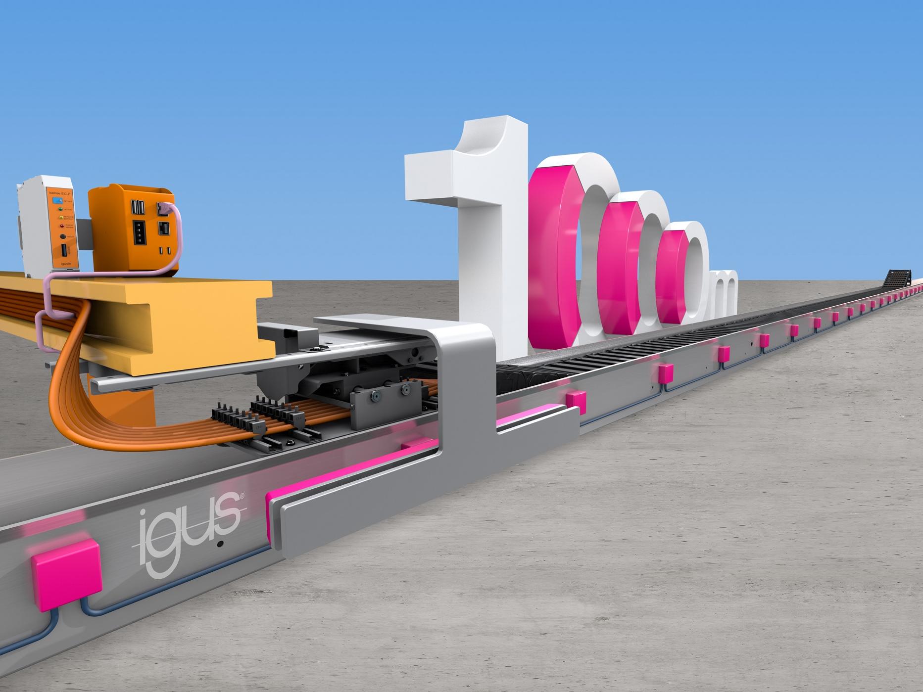 Automatic switch-off system prevents chain damage on cranes

