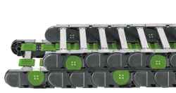 P4 roller e-chain for cranes and conveyors