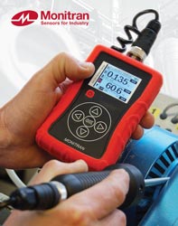New handheld vibration meter detects early signs of wear