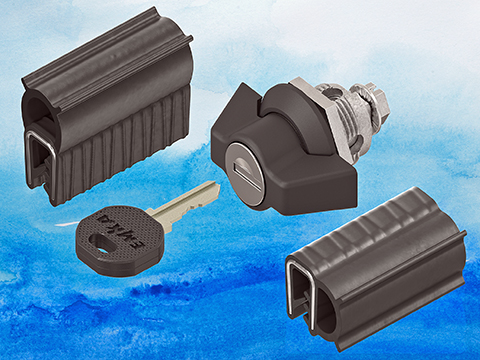 EMKA sealing profiles and wing knobs from FDB Panel Fittings