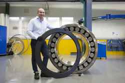 SKF delivers its largest sealed spherical roller bearing