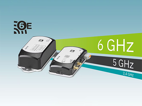 New WLAN modules for the 6 GHz band improve industrial automation