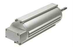 Integrated positioned linear actuator for exact process control