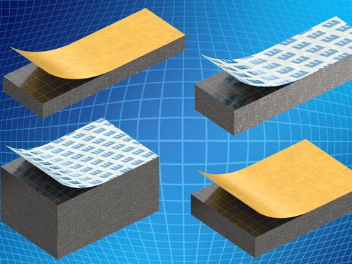 Self-adhesive gaskets certified for hygiene applications