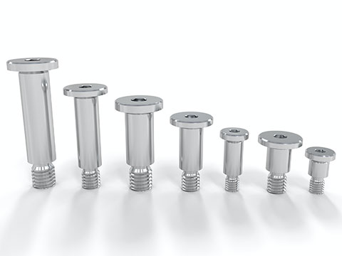 Shoulder bolts now available with ultra-low head for compact installation